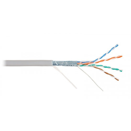 F/UTP 4pair, Cat5e, Solid, In, PVC (4201A-GY)