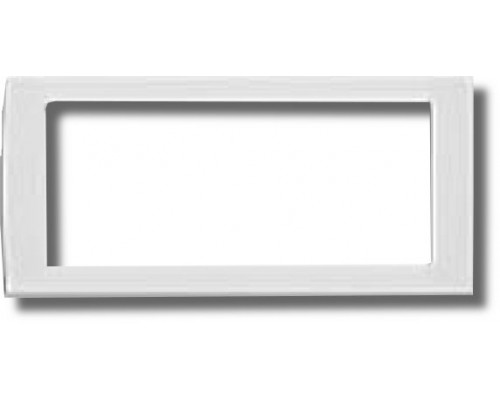 Рамка универсальная на 4 модуля, белая (F00013)