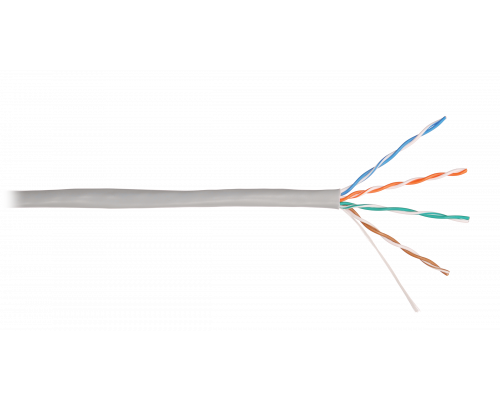 U/UTP 4pair, Cat5e, Solid, In, PVC (4101A-GY)