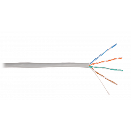 U/UTP 4pair, Cat5e, Solid, In, PVC (4101A-GY)