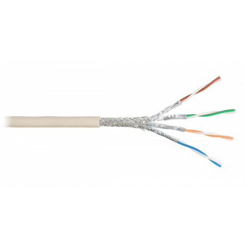 S/FTP 4pair, Cat6а, Solid, In, PVC (9250A-IY)