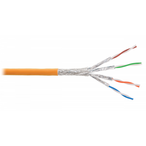 S/FTP 4pair, Cat6а, Solid, In, LSZH (9350C-OR)