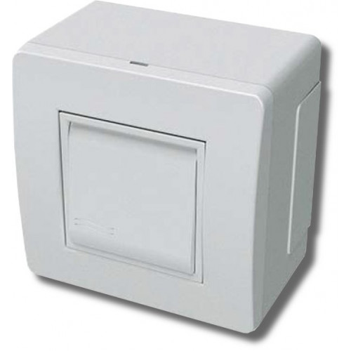 Коробка в сборе с выключателем, белая (10002)
