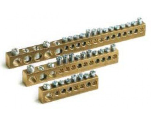 Клеммная колодка 12 модулей 3х5.4 мм + 10х4.5 мм (87412)