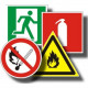 Знаки и плакаты пожарной безопасности и охраны труда