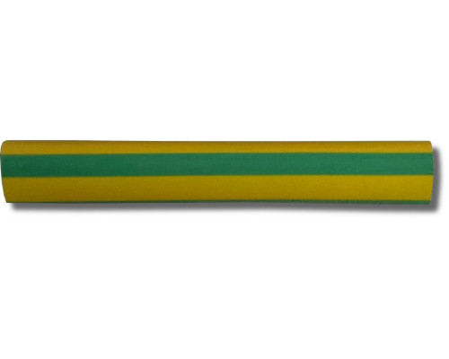 Термоусаживаемая трубка 12,7/6,4мм, желто-зеленый (2NF201127GY)