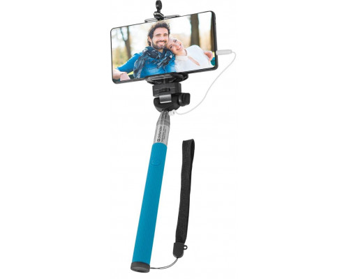 Штатив для селфи Selfie Master SM-02 голубой, проводной, 20-98 см DEFENDER
