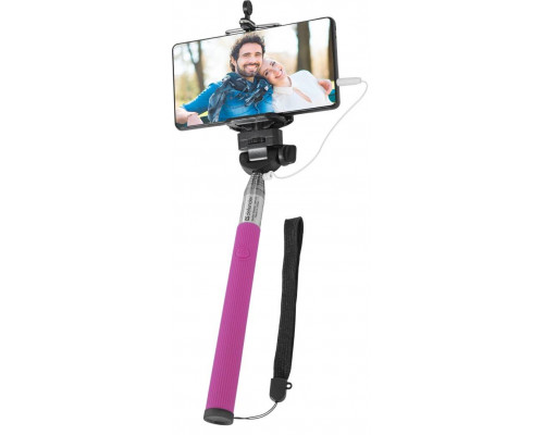 Штатив для селфи Selfie Master SM-02 розовый, проводной, 20-98 см DEFENDER
