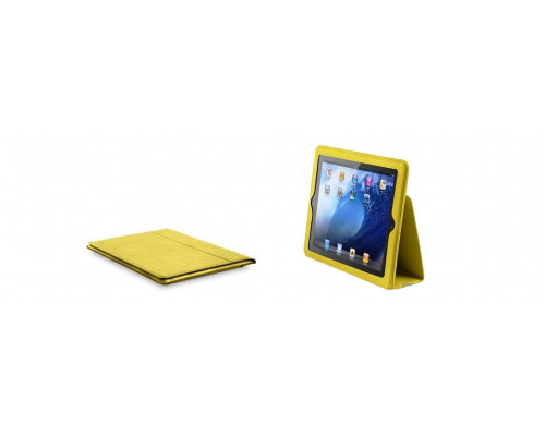 Чехол-книжка для Apple iPad 2, Slim Wrap, искусственная замша, желтый, (240 х 190 х 10 мм), Forward