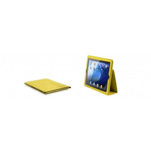 Чехол-книжка для Apple iPad 2, Slim Wrap, искусственная замша, желтый, (240 х 190 х 10 мм), Forward