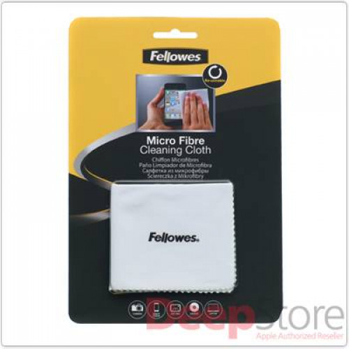 Чистящие салфетки Fellowes? микрофибра, для чистки оптики видеокамер, мониторов, CD/DVD, (1шт)