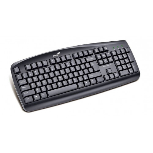 Клавиатура KB-110 Black PS2/RU/CB