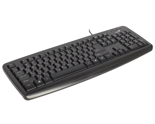 Клавиатура KB-110X Black, PS2/RU/CB