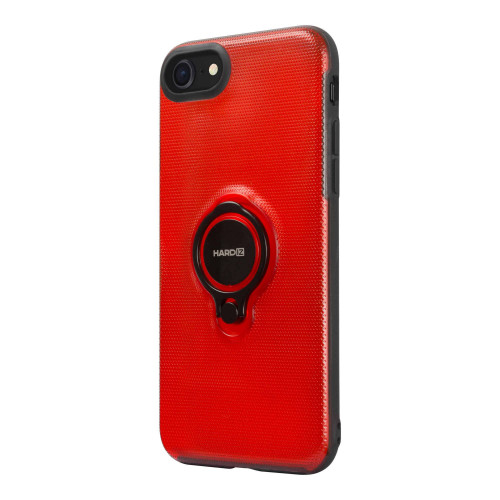 HARDIZ Crystal Case for iPhone 8, Red