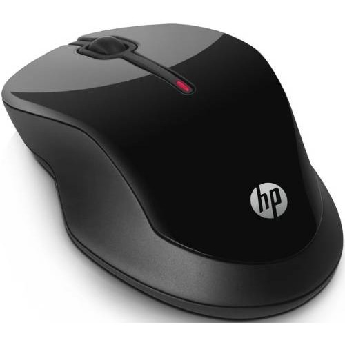 Мышь HP X3500 (беспроводная, оптическая, 2400 dpi, 2 клавиши, 1xAA, черная)