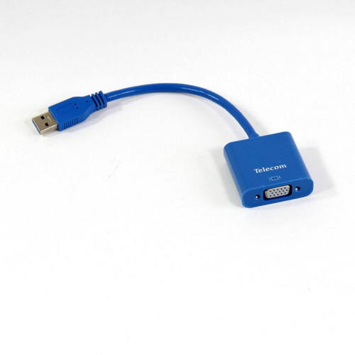 Адаптер USB 3.0 - VGA-F display adapter Telecom