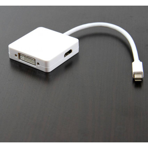 Кабель-переходник mini DP-->DP/HDMI/DVI Телеком (TA554)