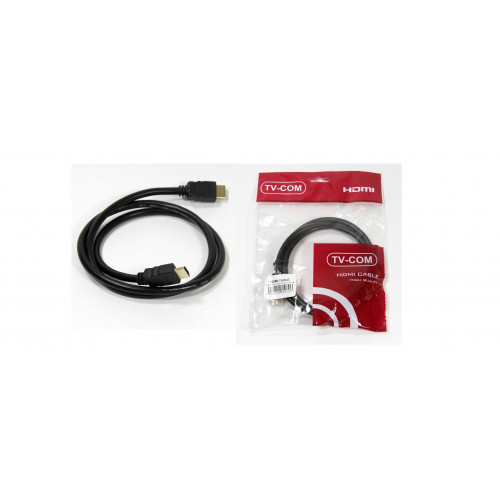 Кабель цифровой HDMI19M to HDMI19M, V1.4+3D, 1 m, TV-COM