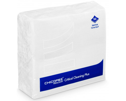 Салфетки абсорбирующие высокопрочные Veraclean Critical Cleaning Wiper белые (Katun/Chicopee) пак/50шт