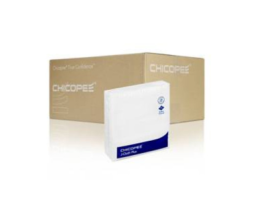 Салфетки универсальные чистящие многократные J-Cloth Plus Medium Wiper белые (Katun/Chicopee) коробка/500шт (10*50шт)