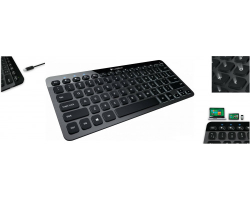 Клавиатура беспроводная Logitech Wireless Bluetooth Illuminated Keyboard K810