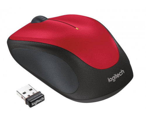 Мышь беспроводная Logitech Wireless Mouse M235 Red