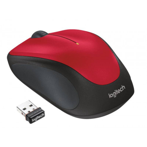 Мышь беспроводная Logitech Wireless Mouse M235 Red