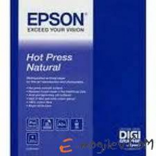 Бумага EPSON матовая Fine Art Paper Hot Press Natural A2 (25 листов) (330 г/м2)