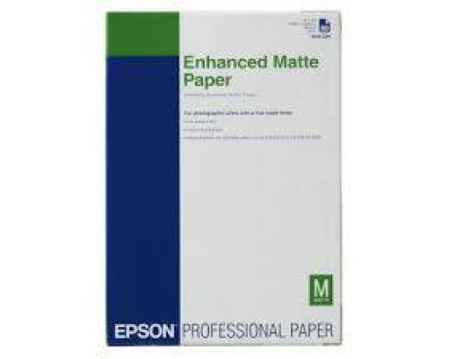 Бумага Epson Ярко-белая матовая Enhanced Matte Paper A3+ (100 листов) (192 г/м2)