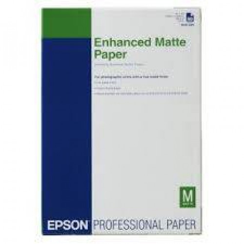 Бумага Epson Ярко-белая матовая Enhanced Matte Paper A3+ (100 листов) (192 г/м2)