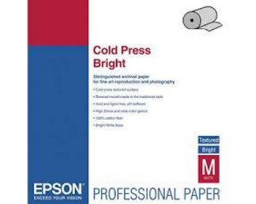 Бумага Epson Fine Art Paper Cold Press Bright 17" х 15м (305 г/м2)