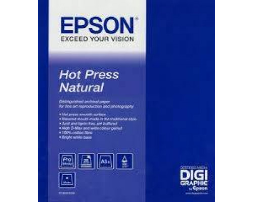 Бумага EPSON Fine Art Paper Hot Press Natural 24" х 15м (300 г/м2)
