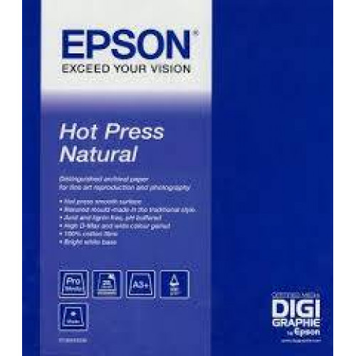 Бумага EPSON Fine Art Paper Hot Press Natural 24" х 15м (300 г/м2)