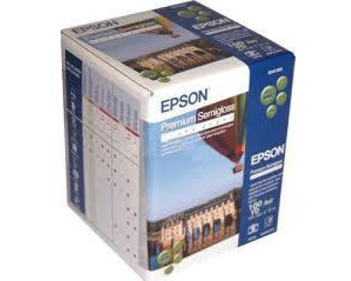 Бумага Epson Premium Semiglossy Photo Paper 100*8m, 251г/м2
