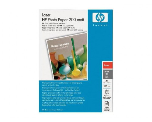 Фотобумага HP Матовая для лазерной печати, 200г/м2, A4 (21X29,7)/100л.