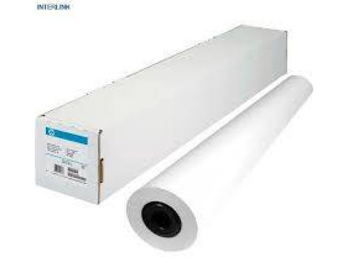 Сверхплотная бумага HP с покрытием   914 мм x 30,5 м  130г/м  втулка 2 "/ 50,88мм