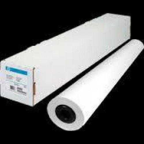 Ярко-белая бумага HP для струйной печати  914 мм на 45,7 м  90г/м2  втулка 2"/ 50,88мм