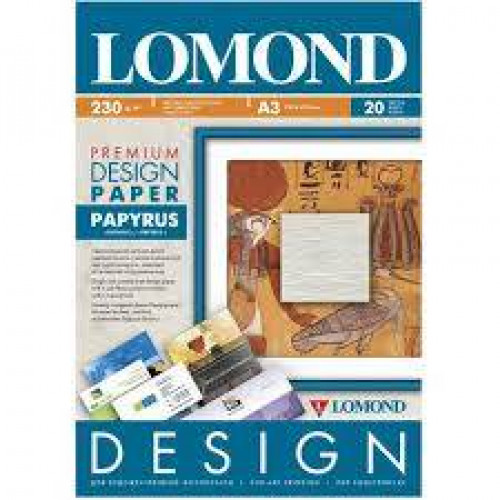 Дизайнерская бумага LOMOND Матовая "Папирус", A3/230/20л
