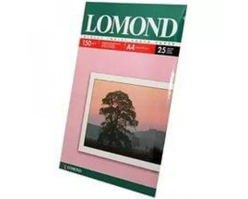 Фотобумага LOMOND Односторонняя Глянцевая, 150г/м2, A4 (21X29,7см) 25л. для струйной печати