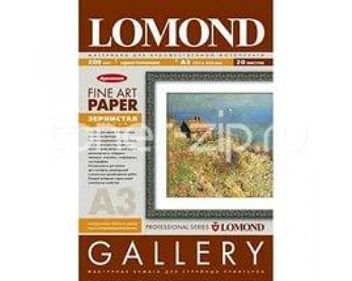 Художественная бумага LOMOND Grainy А3, 200г/м2, грубая зернист., натурально-белого цвета, одностор, архивная.