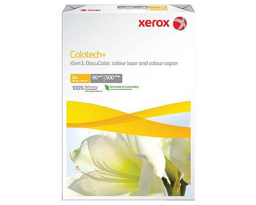 Бумага XEROX Colotech Plus без покрытия 170CIE, 300г, A4, 125 листов. Грузить кратно 6 шт.