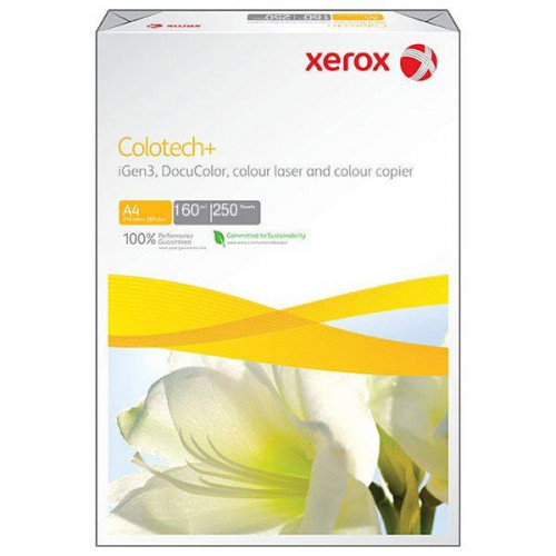 Бумага XEROX Colotech Plus Gloss Coated, 120г, A4, 500 л. Грузить кратно 6 шт.