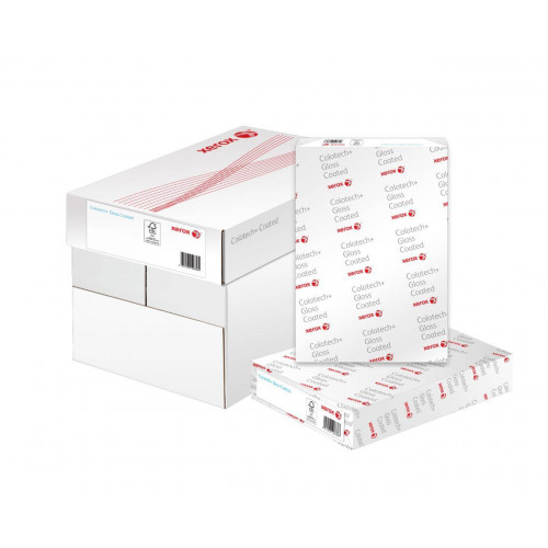 Бумага XEROX Colotech Plus Silk Coated, 120г, A4, 500 листов (аналог 003R97592). Грузить кратно 6 шт.