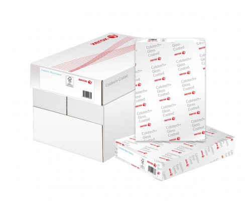 Бумага XEROX Colotech Plus Silk Coated, 140г, SR A3 (450X320мм), 400 листов.Грузить кратно 3 шт.