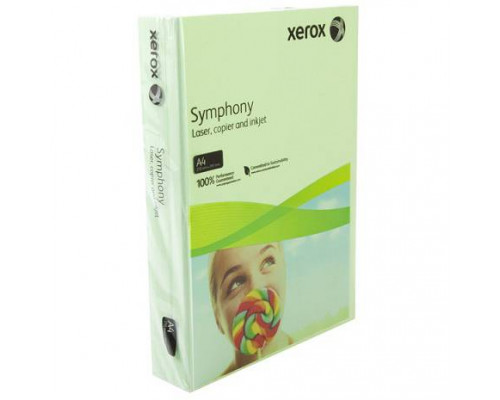 Бумага XEROX Symphony TCF цветная Pastel sage green(пастель шалфей зеленый) 80гр. A4,240лист.