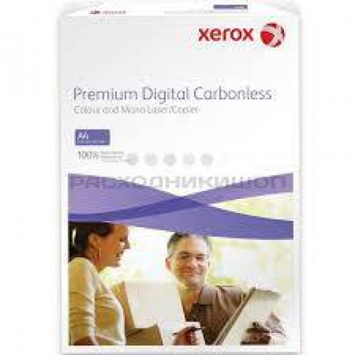 Бумага Carbonless XEROX A4, 500 листов, 4-х стр, White/Canary/Pink/Blue (самокопирующая). КРАТНО 5 ШТ,