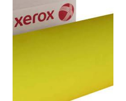 Бумага в рулонах инженерная флуоресцентная жёлтая 135м XEROX A1, 594мм, 90г, Fluorescent Yellow