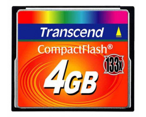 Флеш карта CF 4GB Transcend, 133X