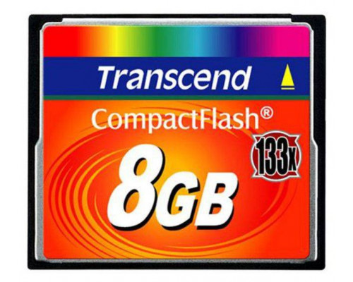 Флеш карта CF 8GB Transcend, 133X