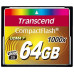 Флеш карта CF 64GB Transcend, 1000X